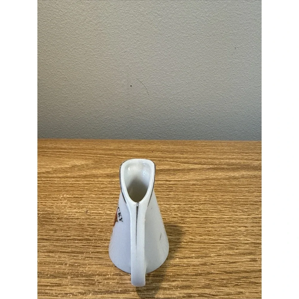 Kentucky Souvenir Miniature Pitcher Cardinal Branch Travel‎ Fun